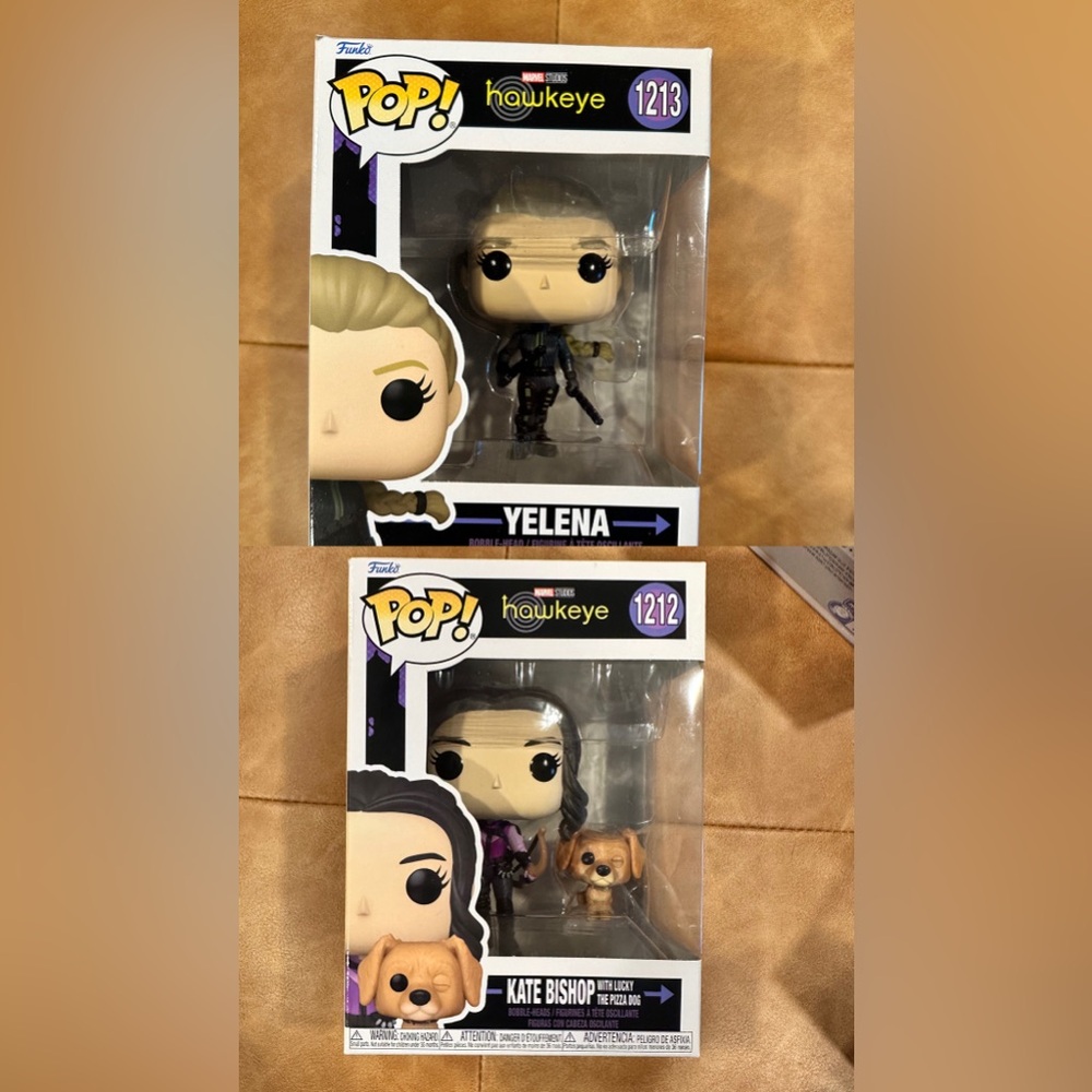 Yelena/Kate Bishop Funko Pop bundle from the Disney Plus Show “Hawkeye”